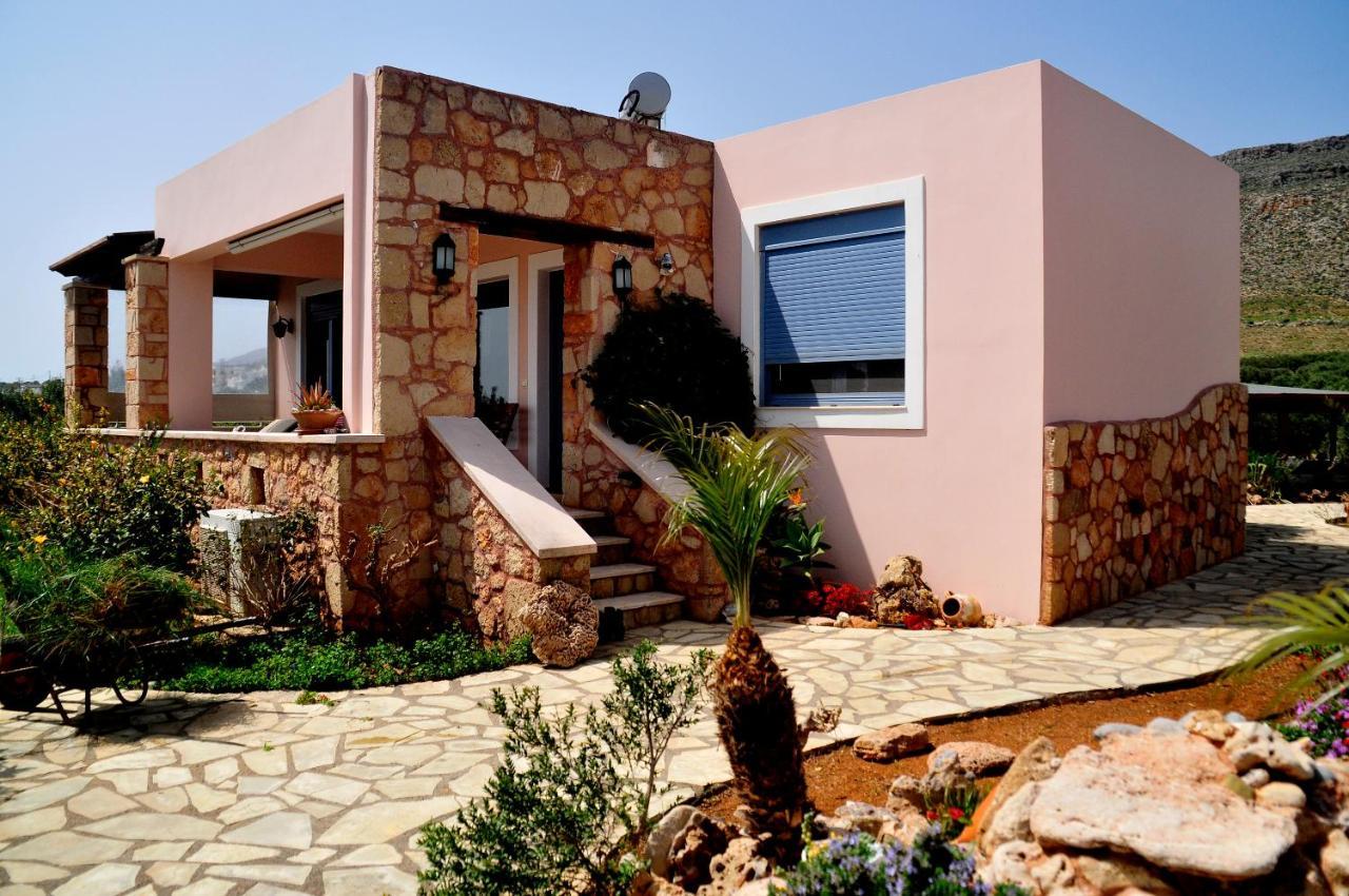 Alkionides Villas Xerokampos  Luaran gambar
