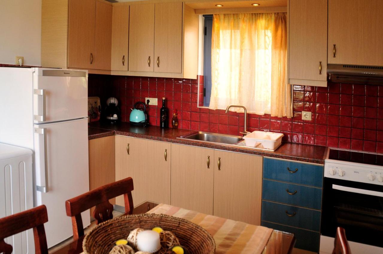 Alkionides Villas Xerokampos  Luaran gambar
