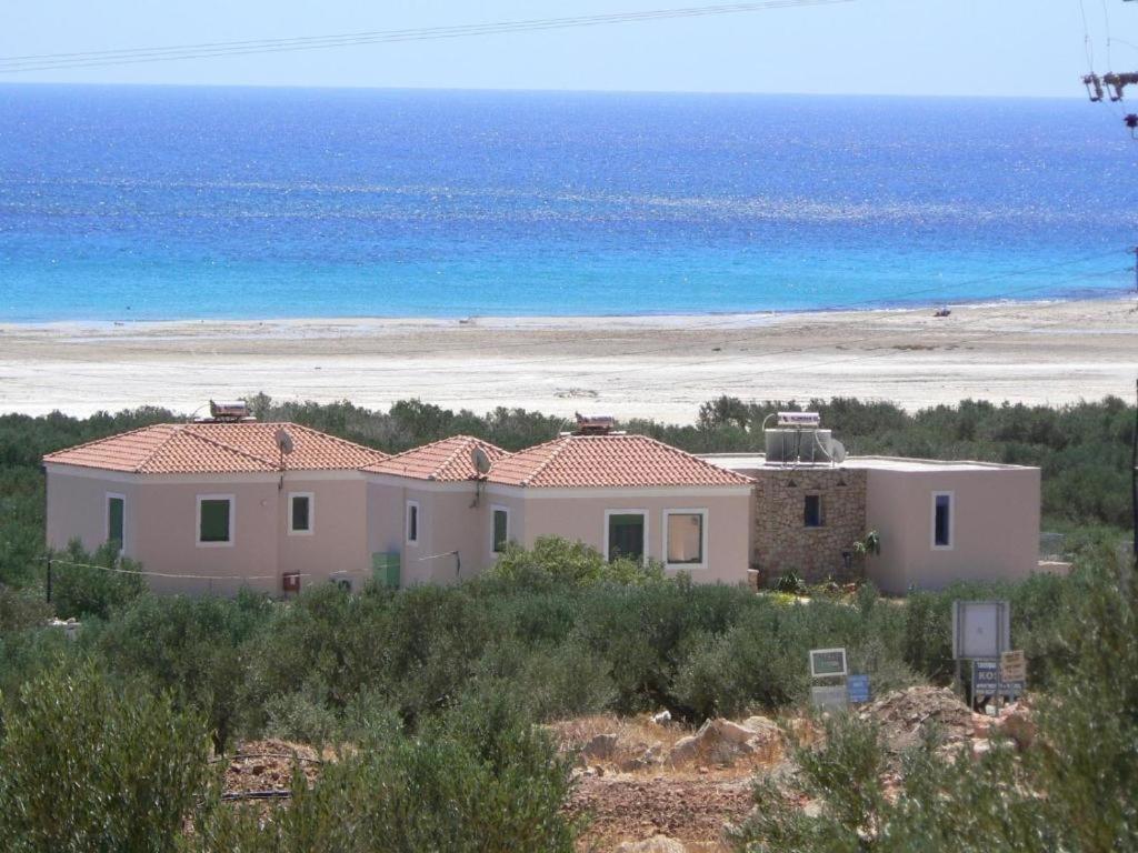 Alkionides Villas Xerokampos  Luaran gambar