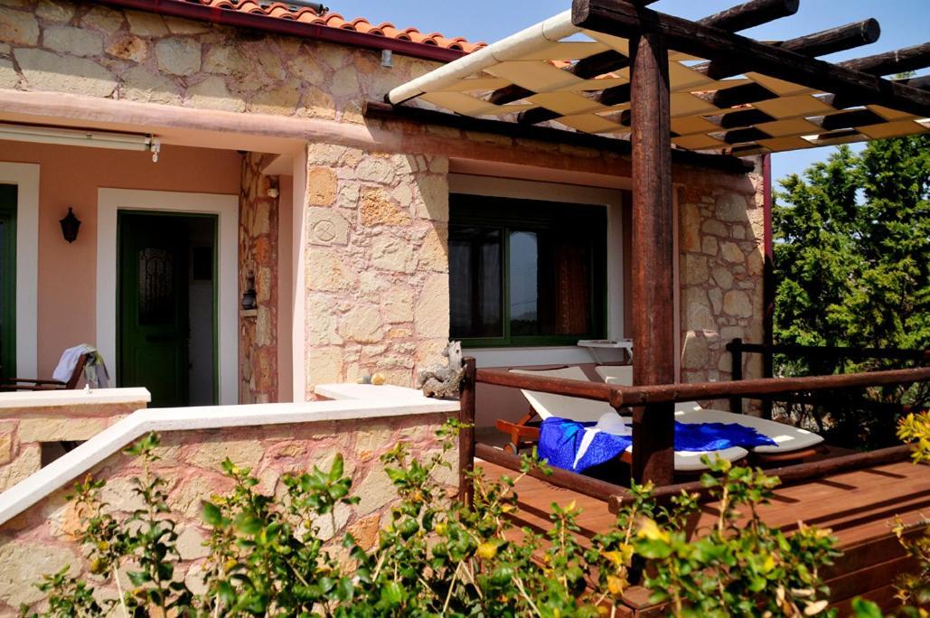 Alkionides Villas Xerokampos  Luaran gambar