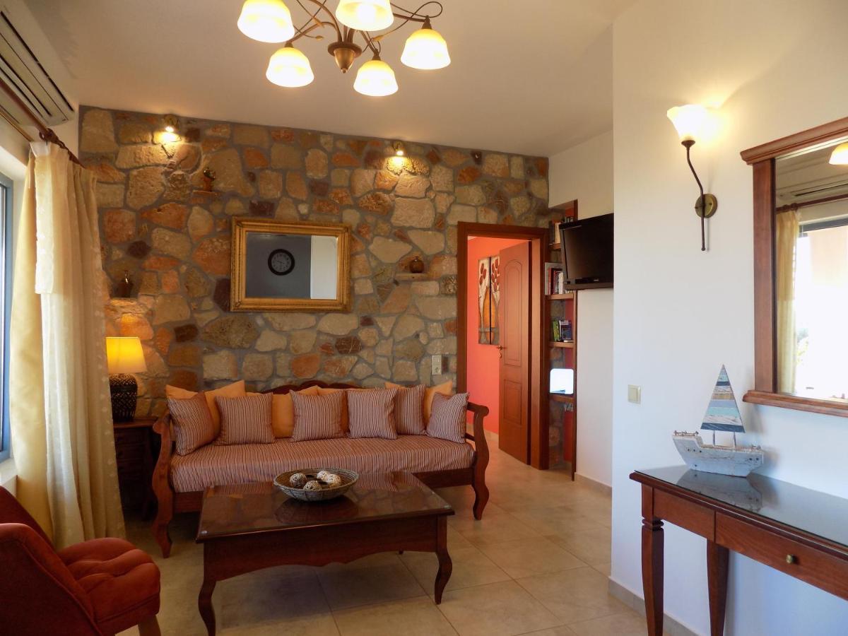 Alkionides Villas Xerokampos  Luaran gambar