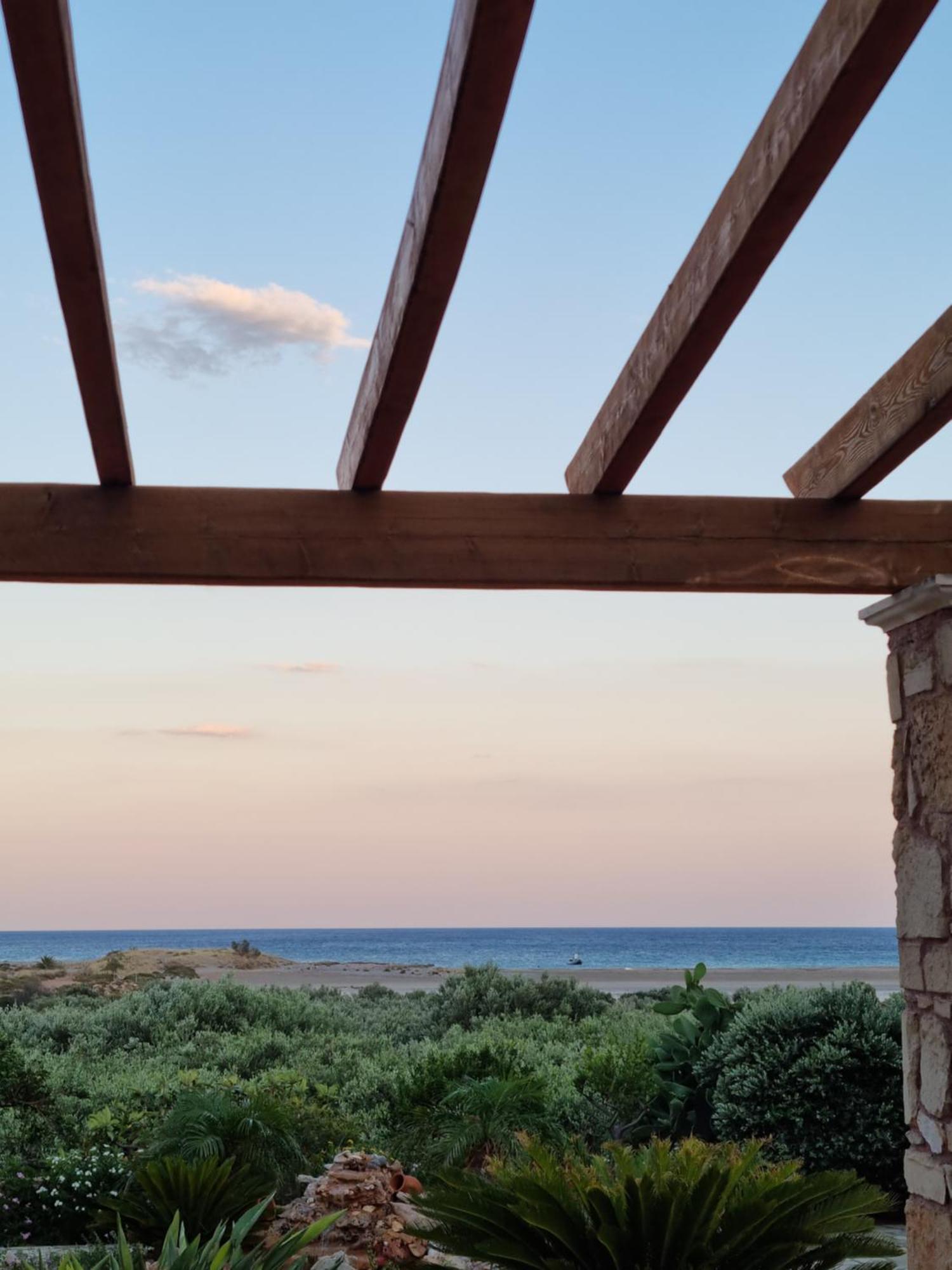 Alkionides Villas Xerokampos  Luaran gambar