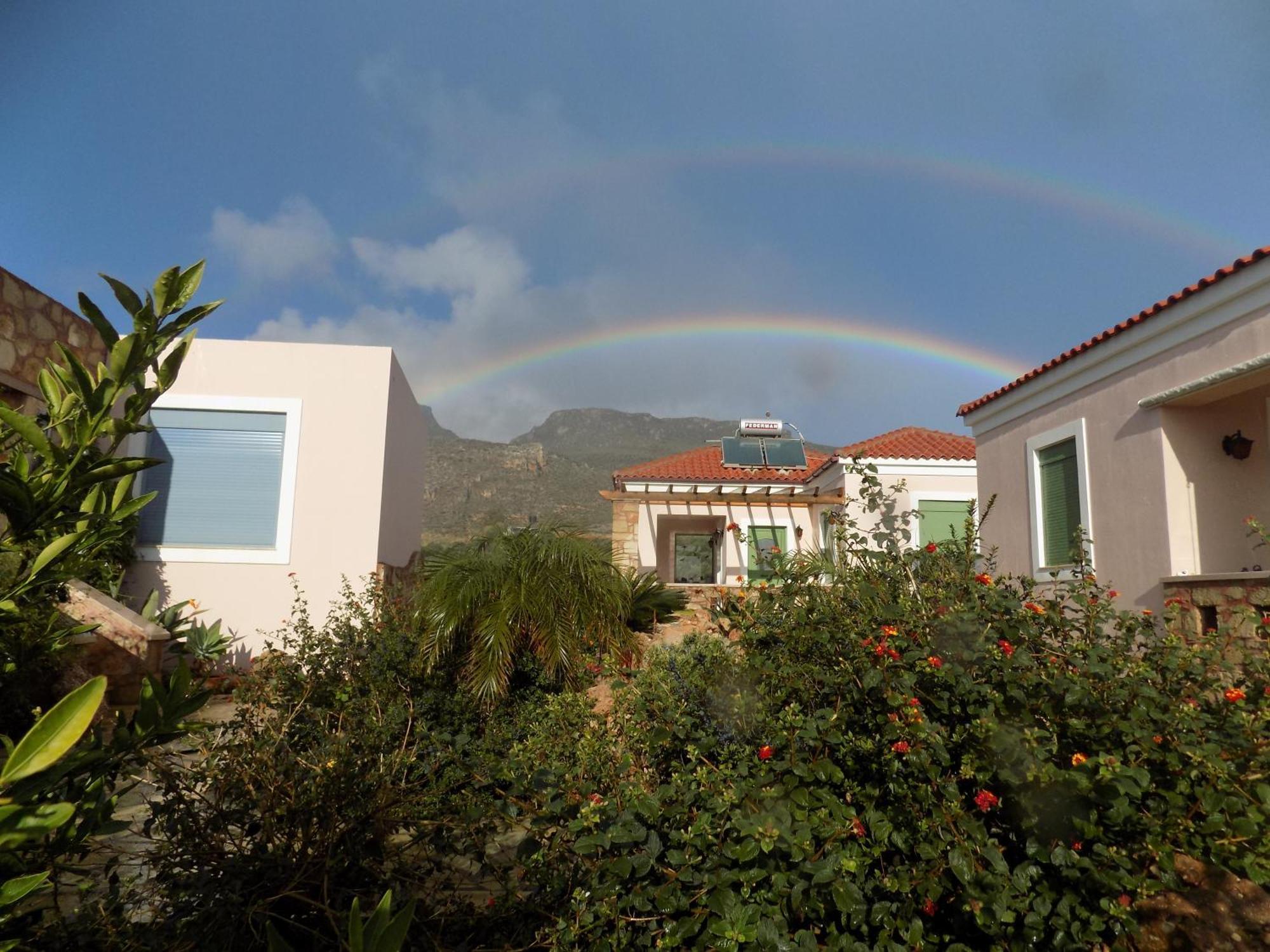 Alkionides Villas Xerokampos  Luaran gambar