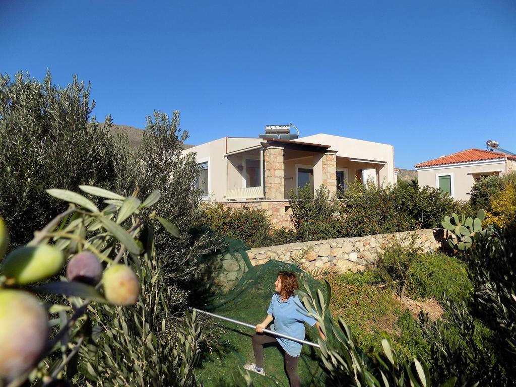 Alkionides Villas Xerokampos  Luaran gambar