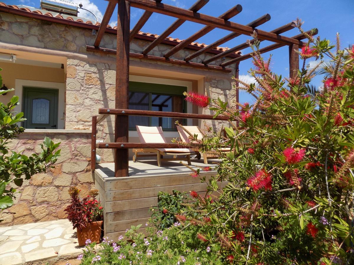 Alkionides Villas Xerokampos  Luaran gambar