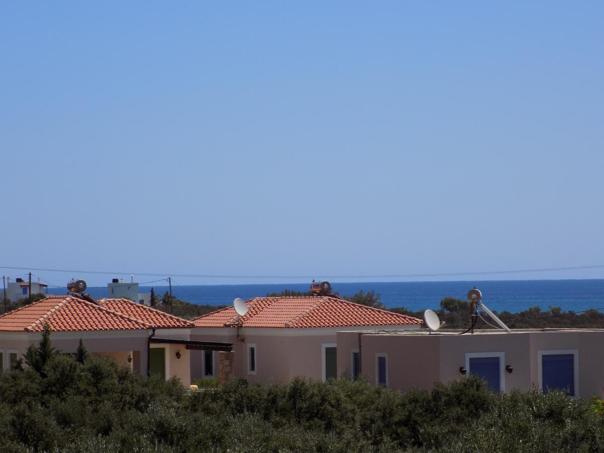 Alkionides Villas Xerokampos  Luaran gambar