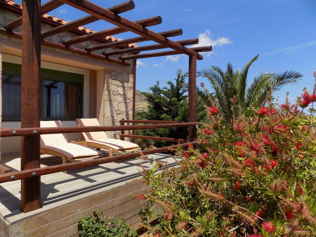 Alkionides Villas Xerokampos  Luaran gambar